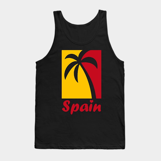 Love Spain Tank Top by gorgeouspot